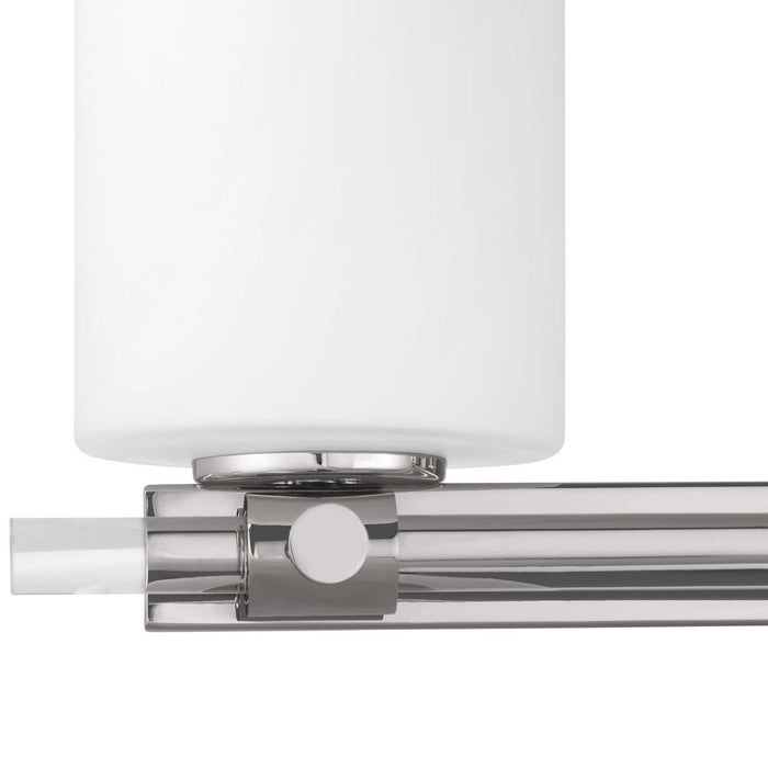 Progress Lighting - P300200-104 - Four Light Bath - Lisbon - Polished Nickel