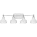 Progress Lighting - P300203-015 - Four Light Bath - Bramlett - Polished Chrome