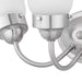 Progress Lighting - P3289-09ET - Three Light Bath Bracket - Fluted Glass-Etched - Brushed Nickel