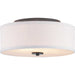 Progress Lighting - P350130-143 - Two Light Flush Mount - Inspire - Graphite