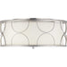 Progress Lighting - P350132-134 - Three Light Flush Mount - Landree - Silver Ridge