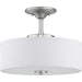 Progress Lighting - P350134-009-30 - LED Semi-Flush - Inspire Led - Brushed Nickel
