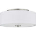 Progress Lighting - P350135-009-30 - LED Semi-Flush - Inspire Led - Brushed Nickel