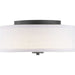 Progress Lighting - P350135-143-30 - LED Semi-Flush - Inspire Led - Graphite