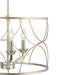 Progress Lighting - P400177-134 - Three Light Chandelier - Landree - Silver Ridge