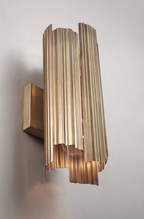 Capital Lighting - 633421AD - Two Light Wall Sconce - Xavier - Aged Brass