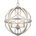 Progress Lighting - P500068-134 - Three Light Pendant - Brandywine - Silver Ridge