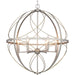 Progress Lighting - P500069-134 - Six Light Pendant - Brandywine - Silver Ridge