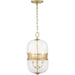 Progress Lighting - P500156-078 - Three Light Pendant - Cayce - Vintage Gold
