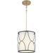 Progress Lighting - P500176-031 - One Light Mini-Pendant - Landree - Black