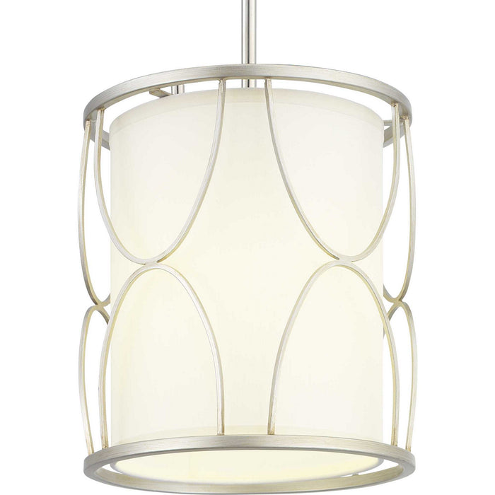 Progress Lighting - P500176-134 - One Light Mini-Pendant - Landree - Silver Ridge