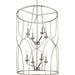 Progress Lighting - P500177-134 - Eight Light Foyer Pendant - Landree - Silver Ridge
