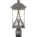 Progress Lighting - P540011-103 - One Light Post Lantern - Abbott - Antique Pewter