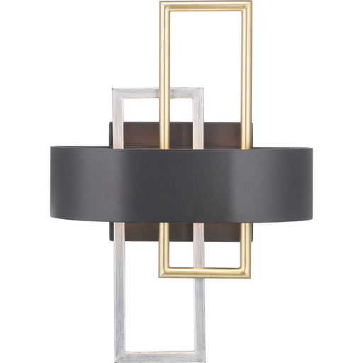 Adagio Two Light Wall Sconce Black