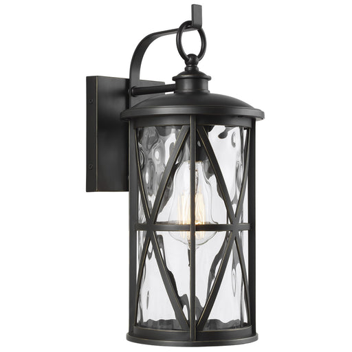Millbrooke One Light Outdoor Wall Lantern Antique Bronze