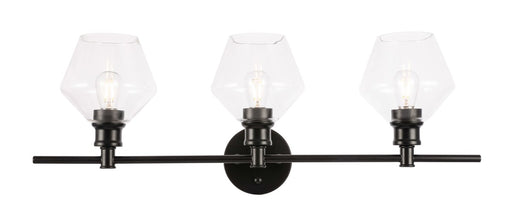 Elegant Lighting - LD2316BK - Three Light Wall Sconce - Gene - Black