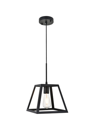 Resolute One Light Pendant black