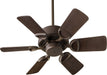Quorum - 43306-86 - 30 Inch Ceiling Fan - Estate - Oiled Bronze