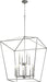 Quorum - 604-12-64 - 12 Light Entry Pendant - Gabriel - Classic Nickel