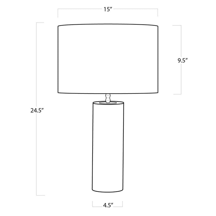 Regina Andrew - 13-1283 - One Light Table Lamp - Juliet - Clear