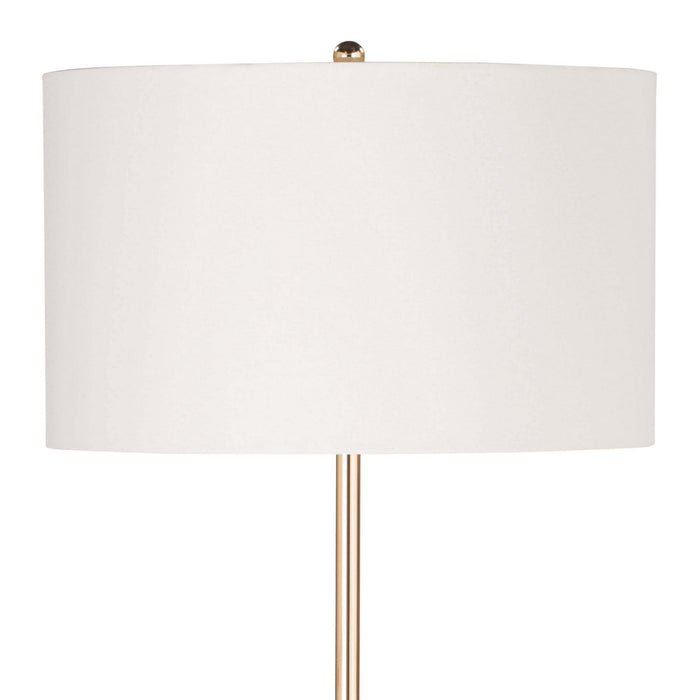 Regina Andrew - 14-1031 - Two Light Floor Lamp - Adeline - Gold Leaf