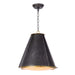 Regina Andrew - 16-1220BBNB - One Light Chandelier - French - Blackened Brass
