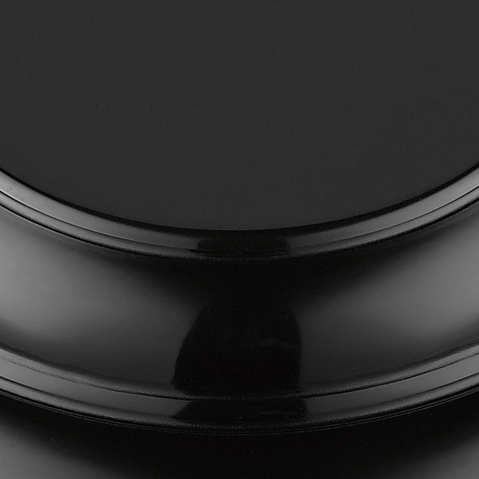 Golden - 3602-FM BLK-BK - One Light Flush Mount - Duncan - Matte Black