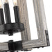 Golden - 7808-3P BLK - Three Light Pendant - Lowell - Matte Black