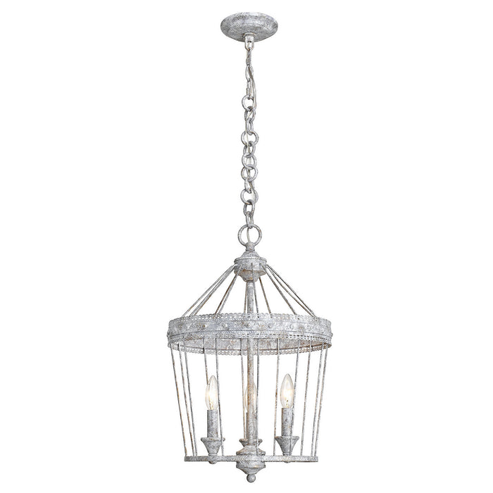 Golden - 7856-3P OY - Three Light Pendant - Ferris - Oyster