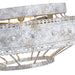 Golden - 7856-FM OY - Two Light Flush Mount - Ferris - Oyster