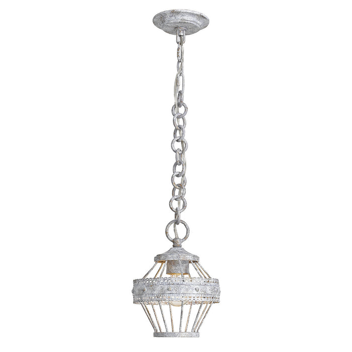 Golden - 7856-M1L OY - One Light Mini Pendant - Ferris - Oyster