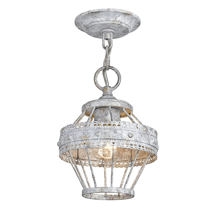 Golden - 7856-M1L OY - One Light Mini Pendant - Ferris - Oyster