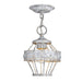 Golden - 7856-M1L OY - One Light Mini Pendant - Ferris - Oyster