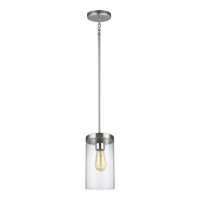 Visual Comfort Studio - 6590301-05 - One Light Pendant - Zire - Chrome