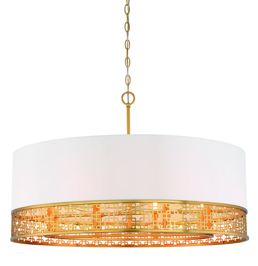 Metropolitan - N7788-248 - Eight Light Pendant - Blairmoor - Honey Gold