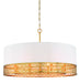 Metropolitan - N7788-248 - Eight Light Pendant - Blairmoor - Honey Gold
