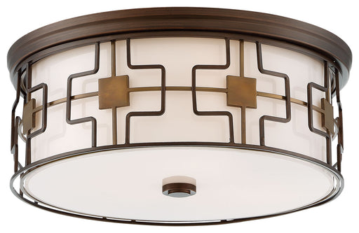 Minka-Lavery - 846-104-L - LED Flush Mount - Dark Brushed Bronze W/Aged Bra