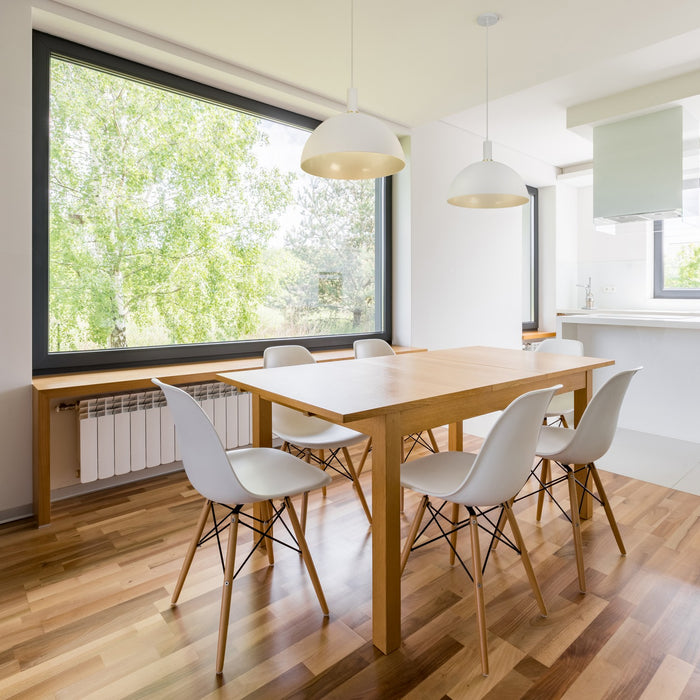 Kuzco Lighting - 492324-WH/GD - One Light Pendant - Archibald - White With Gold Detail