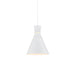 Kuzco Lighting - 493210-WH/GD - One Light Pendant - Vanderbilt - White With Gold Detail