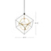 Kuzco Lighting - CH19234-BK/AN - LED Chandelier - Monza - Black/Antique Brass