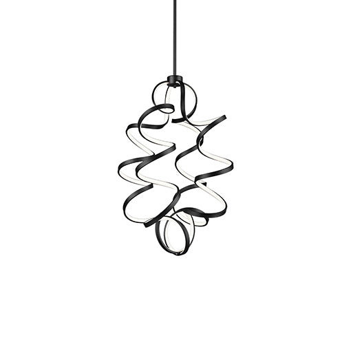 Synergy LED Chandelier Black