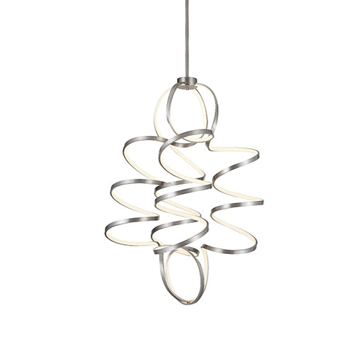 Synergy LED Chandelier Antique Silver