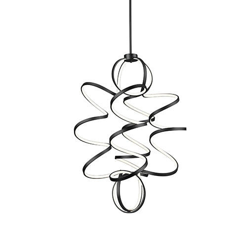 Synergy LED Chandelier Black
