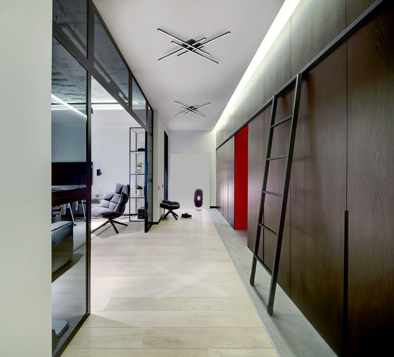 Kuzco Lighting - FM18232-BK - LED Flush Mount - Vega Minor - Black