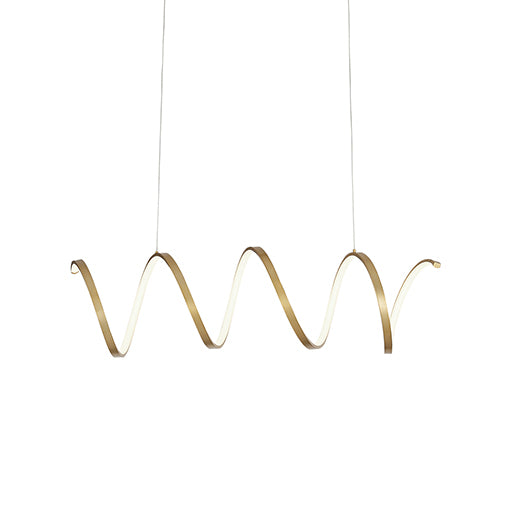 Synergy LED Pendant Antique Brass