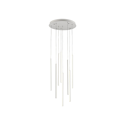 Chute LED Pendant White