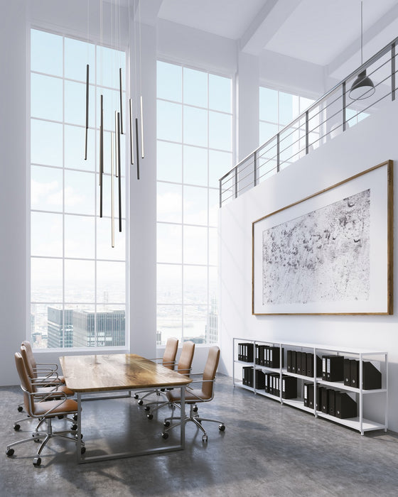 Kuzco Lighting - MP14924-BK - LED Pendant - Chute - Black