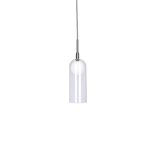 Stylo LED Pendant Brushed Nickel