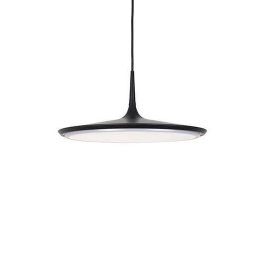 Disc LED Pendant Black