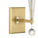 Crystorama - 8101-AG - One Light Wall Sconce - Paxton - Aged Brass